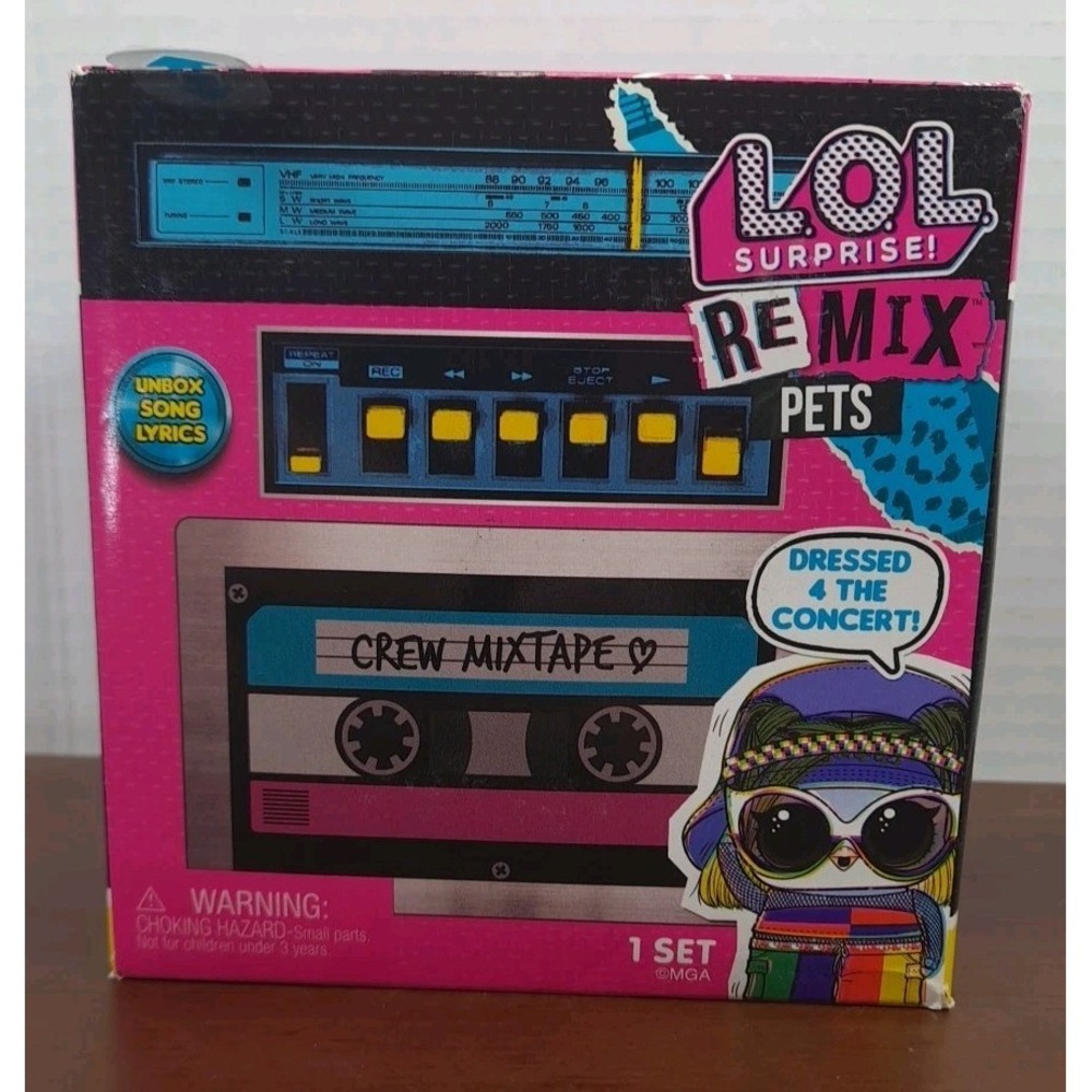 LOL Surprise Remix Pets - 9 Surprises with Real Hair & Surprise Song Lyrics NEW